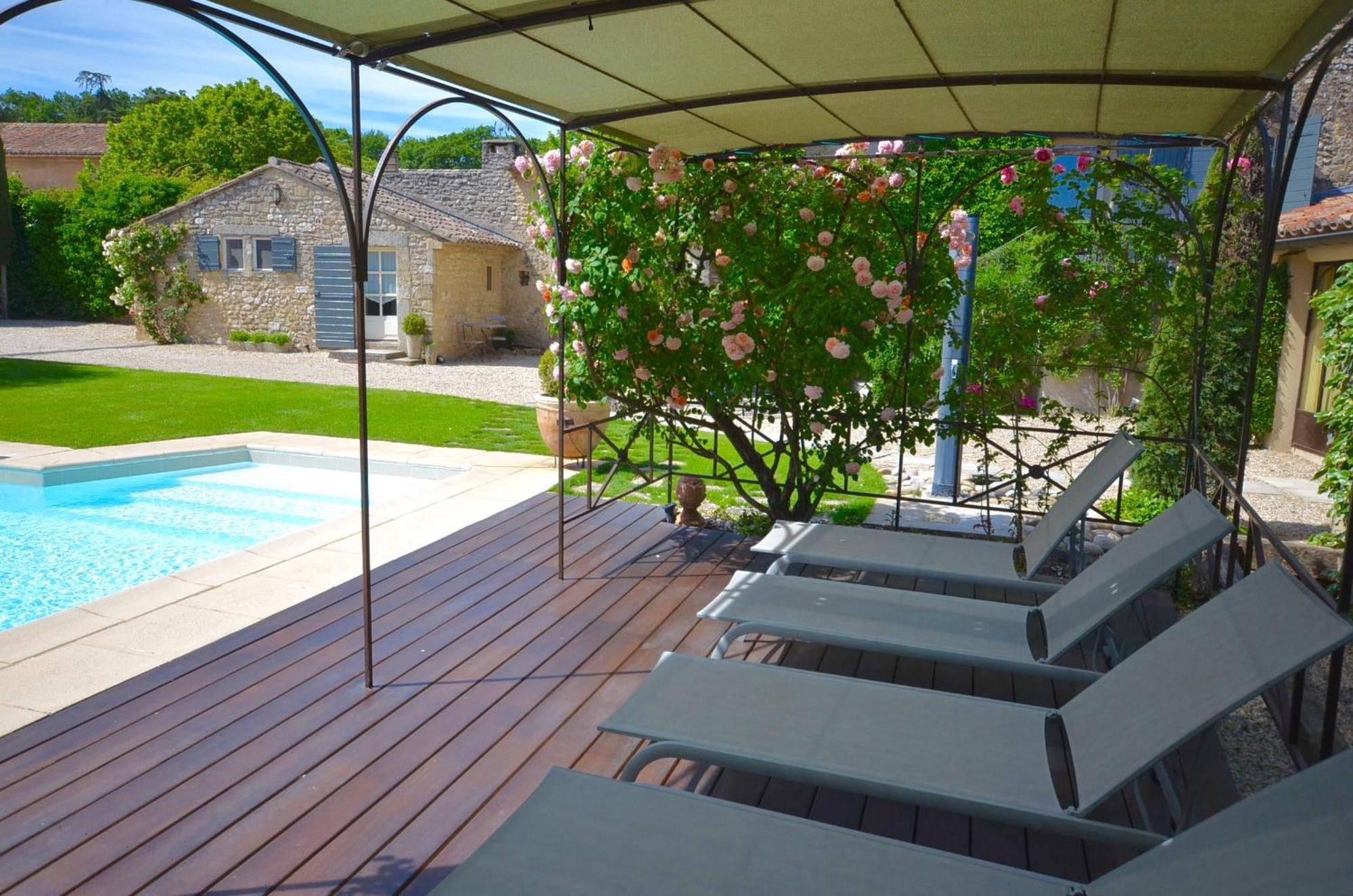 Villa Ferme St Roch Robion en Luberon Exterior foto