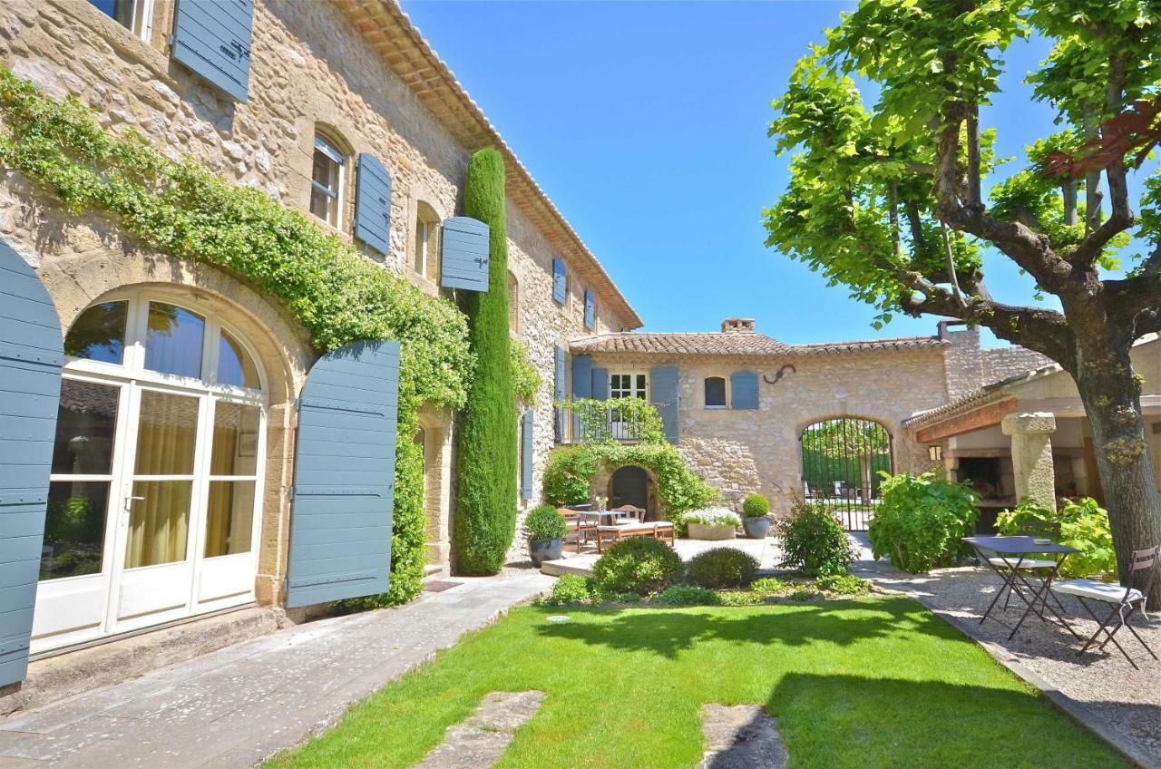 Villa Ferme St Roch Robion en Luberon Exterior foto